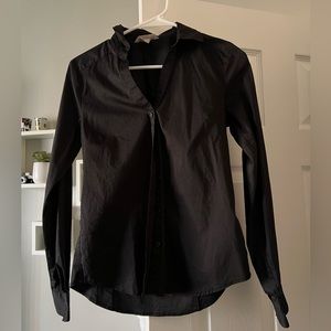 Black button down from H&M